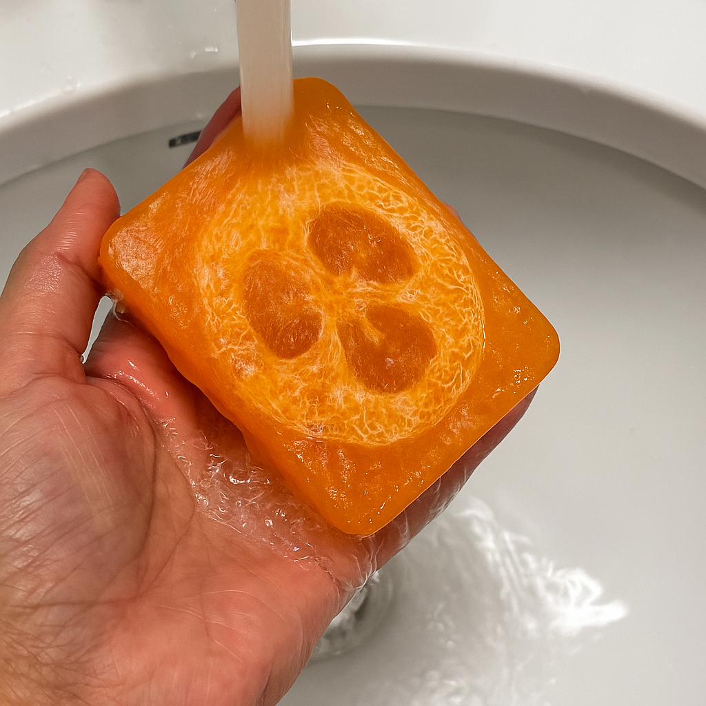 Loofah WillowGlow Bar (Turmeric + Vitamin C + Vitamin B5)