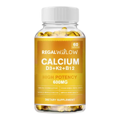 Regal Willow™ Calcium (Vitamin D3 + K2 + B12)