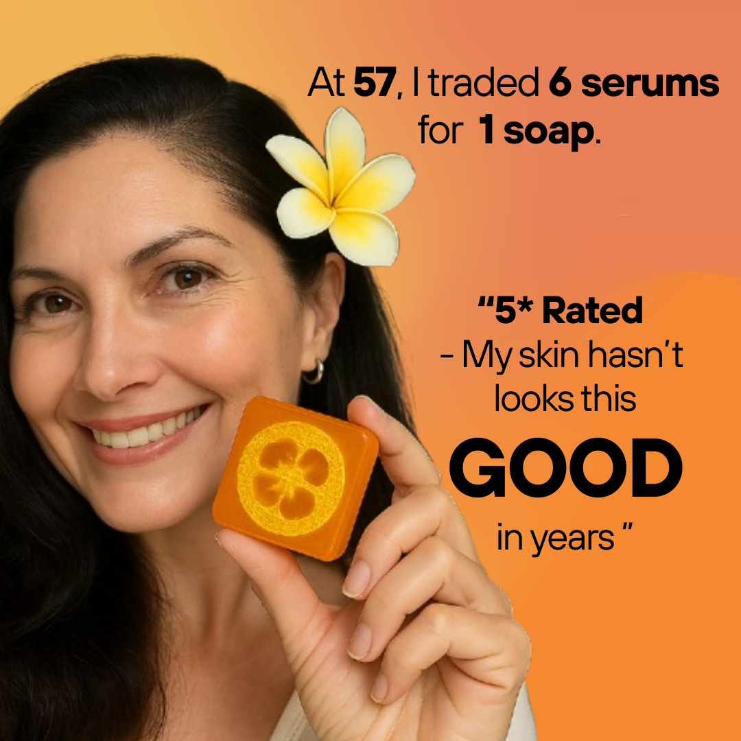 Loofah WillowGlow Bar (Turmeric + Vitamin C + Vitamin B5)