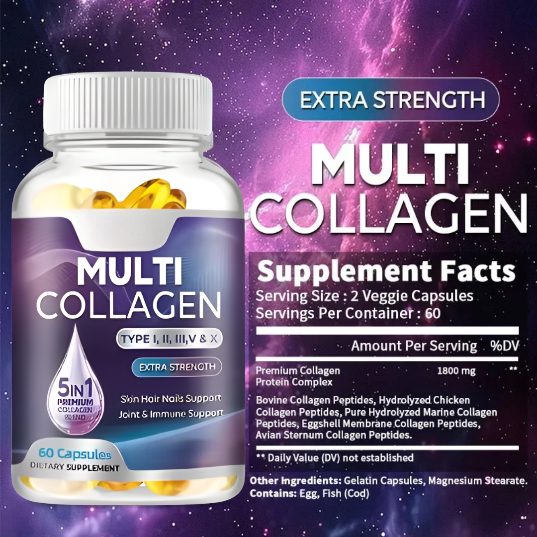 Multi-Collagen 5-in-1 Capsules