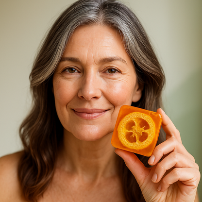 Loofah WillowGlow Bar (Turmeric + Vitamin C + Vitamin B5)