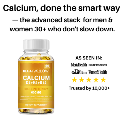 Regal Willow™ Calcium (Vitamin D3 + K2 + B12)