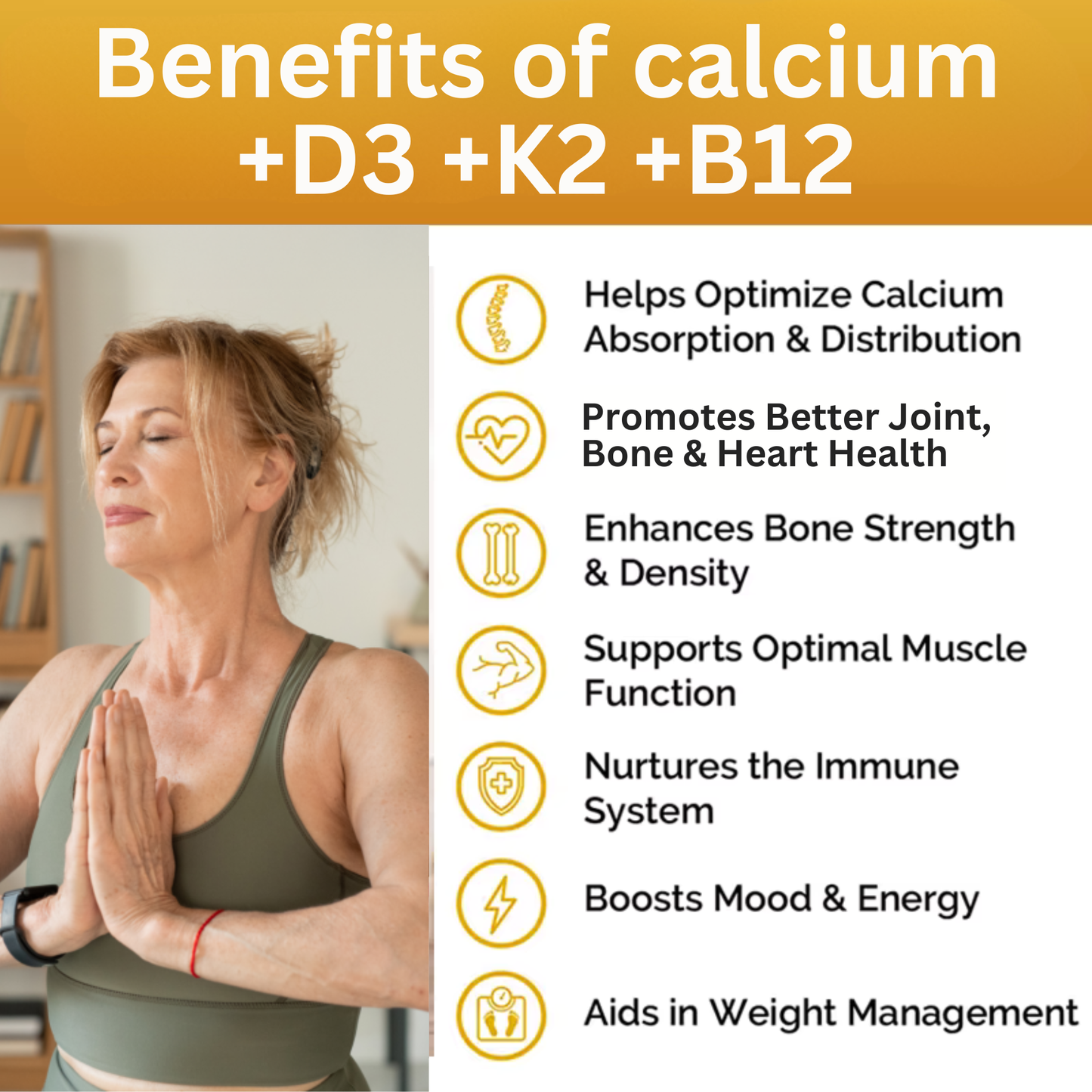 Regal Willow™ Calcium (Vitamin D3 + K2 + B12)