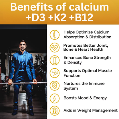 Regal Willow™ Calcium (Vitamin D3 + K2 + B12)