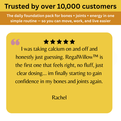 Regal Willow™ Calcium (Vitamin D3 + K2 + B12)