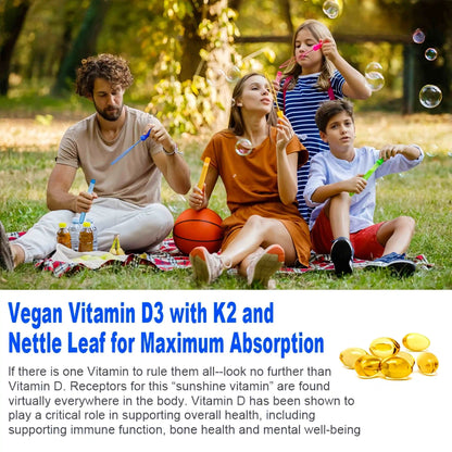 WillowGlow — Naturaly™ Vitamin D3 + K2